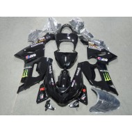 3M Touch4 Monster Negro Kit Completo Carenado Moto Kawasaki ZX6R 2005-2006