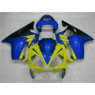 Amarillo Azul Carenado Moto Honda CBR 600 F4i 2001-2003