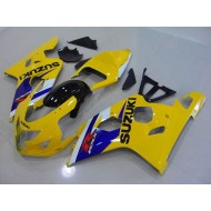 Amarillo Azul Carenado Moto Suzuki GSXR 750 K4 2004-2005