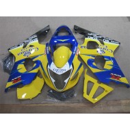 Amarillo Azul Corona Extra Kit Carenado Moto Suzuki GSXR 600 K4 2004-2005