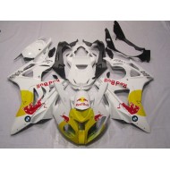 Amarillo Blanco RedBull Carenado Moto BMW S1000RR 2009-2014