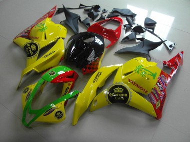 Amarillo Corona Extra Carenado Moto Honda CBR 600 RR 2009-2012