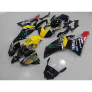 Amarillo Monster Kits ABS Carenado Motocicleta Yamaha R6 2008-2016