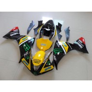 Amarillo Negro Monster Kits Completo Carenado Moto Yamaha R1 2012-2014