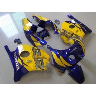 Azul Amarillo Carenado Moto Honda CBR 250 RR MC22 1991-1998