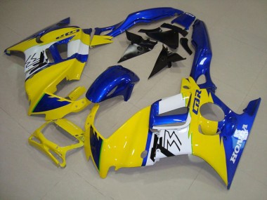 Azul Amarillo Carenado Moto Honda CBR 600 F3 1995-1998