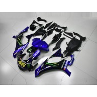 Azul Azul Blanco ENEOS 46 Monster Kit Carenado ABS Completo Yamaha R1 2015-2019