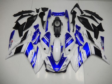 Azul Blanco Azul Blanco ENEOS Carenado Moto Yamaha R3 2015-2022