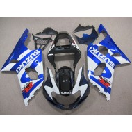 Azul Blanco Calcomanía Kit Completo Carenado Moto Suzuki GSXR 1000 K1 2000-2002