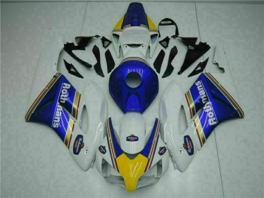 Azul Blanco Carrocería Motocicletas Honda CBR 1000 RR 2004-2005