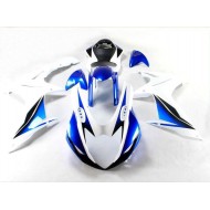 Azul Blanco Carrocería Motocicletas Suzuki GSXR 600 / 750 K11 2011-2021