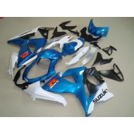 Azul & Blanco Estilo OEM Carenados Moto Suzuki GSXR 1000 K9 2009-2016