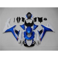 Azul Blanco Kit Completo Carenado Moto Suzuki GSXR 600 / 750 K11 2011-2021