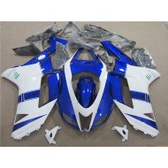 Azul Blanco Monster Carenado Moto Kawasaki ZX6R 2007-2008