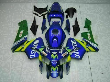 Azul Carenado Moto Honda CBR 600 RR 2005-2006