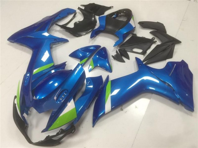 Azul Kits Completo Carenado Moto ABS Suzuki GSXR 600 / 750 K11 2011-2021