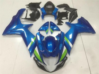 Azul Kits Completo Carenado Moto ABS Suzuki GSXR 600 / 750 K11 2011-2021