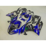 Azul Monster Carenado Moto Kawasaki ZX6R 2009-2012