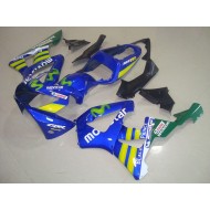 Azul Movistar Castrol Carenado Moto Honda CBR 900 RR 929 2000-2001