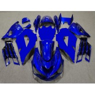 Azul Negro Carenado Moto Kawasaki ZX14R ZZR 1400 2012-2021