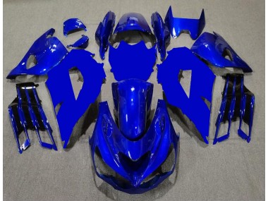 Azul Negro Carenado Moto Kawasaki ZX14R ZZR 1400 2012-2021