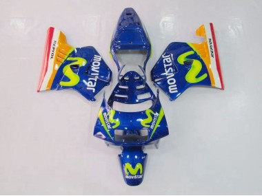 Azul Verde Carenado Moto Honda NSR 250 MC28 P4 1994-1996