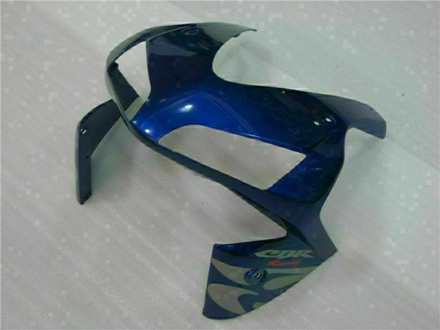 Azul con Plata Llama Carenado Moto Honda CBR 600 RR 2003-2004