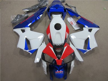 Blanco Azul Rojo HRC ABS Moto Plásticos Honda CBR 600 RR 2005-2006