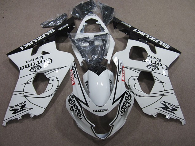 Blanco Corona Extra Motul Carenado Moto Suzuki GSXR 600 K4 2004-2005