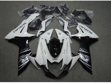 Blanco Negro Carenado Moto & Plástico Suzuki GSXR 750 K11 2011-2021