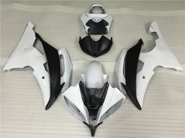 Blanco Negro Kits Carenado Moto Yamaha R6 2008-2016