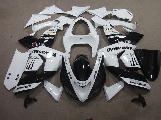 Blanco Touch4 Monster Carenado Moto Kawasaki ZX10R 2006-2007