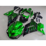 Caramelo Verde & Negro Carenado Moto Kawasaki ZX14R ZZR 1400 2012-2021