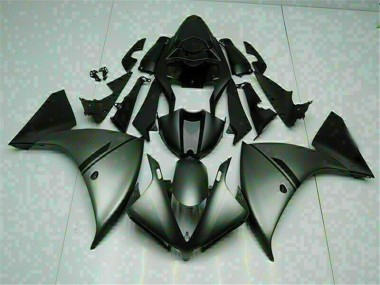 Gris Negro Carenado Moto Yamaha R1 2012-2014