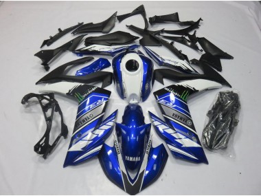 Monster Azul Carenado Moto Yamaha R3 2015-2022