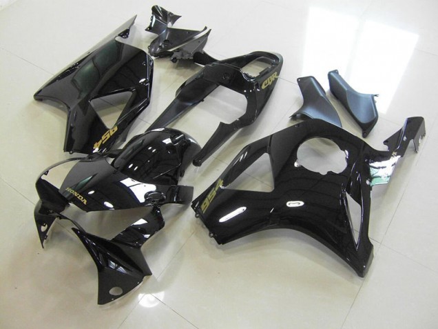 Negro Oro Calcomanías Carenado Moto Honda CBR 900 RR 954 2002-2003