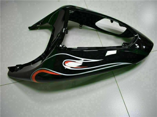 Negro Rojo Llama Kits Completo Carenado Moto Kawasaki ZX10R 2006-2007