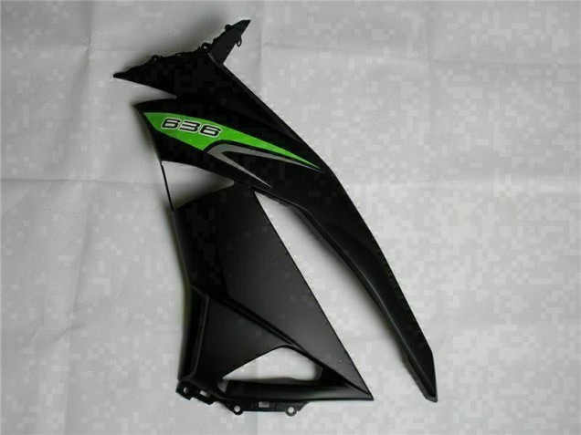 Negro Verde 636 Carenado Moto Kawasaki ZX6R 2009-2012