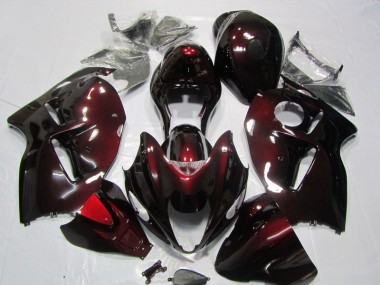 Rojo ABS Kits Carenado Moto Suzuki GSXR 1300 Hayabusa 1996-2007