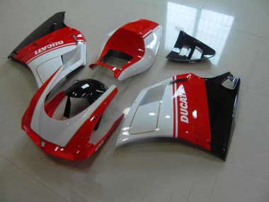 Rojo Blanco Moto Plástico Ducati 748 916 996 996S 1993-2005