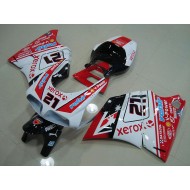 Rojo Blanco Xerox 21 Kits Carenado Moto Ducati 748 916 996 996S 1993-2005