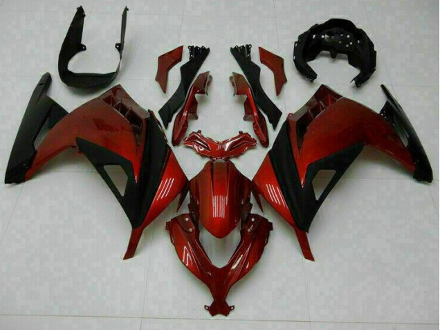 Rojo Carenado Moto Kawasaki EX300 2013-2016