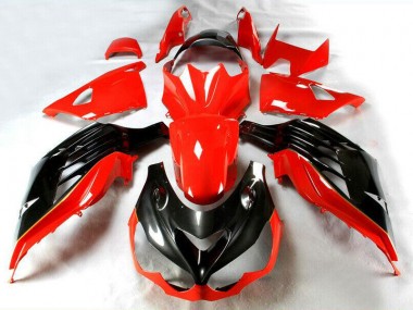 Rojo Carenado Moto Kawasaki ZX14R ZZR 1400 2012-2021