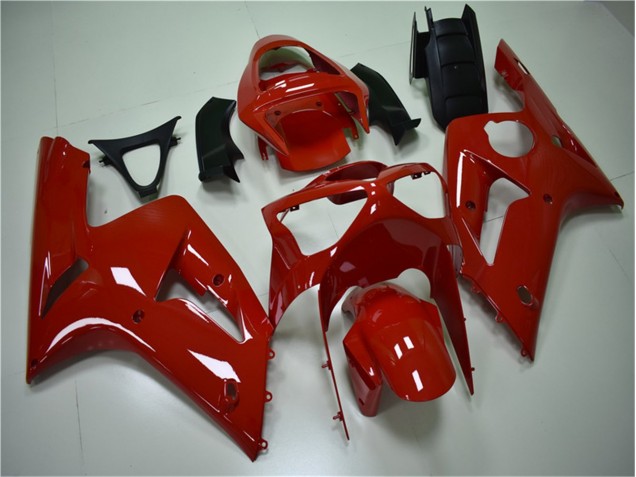 Rojo Carenado Moto Kawasaki ZX6R 2003-2004