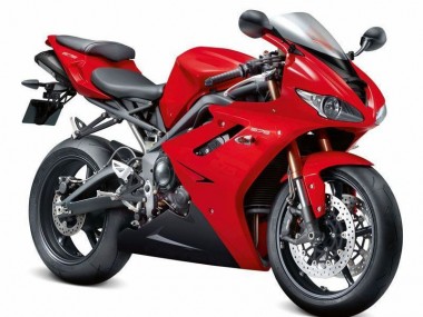 Rojo Negro Carenado Moto Triumph Daytona 675 Triple 2009-2012